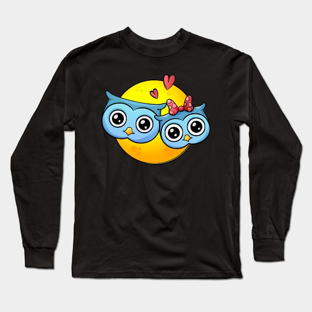 couple Long Sleeve T-Shirt by graphicganga